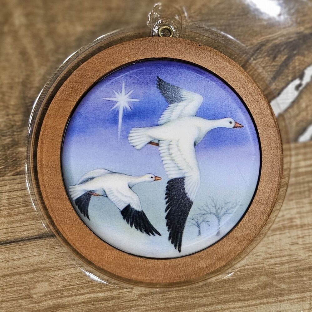 Vintage 1987 Hallmark Keepsake Ornament: Snow Goose - Holiday Wildlife #6